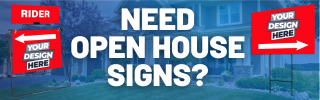Open House Signs